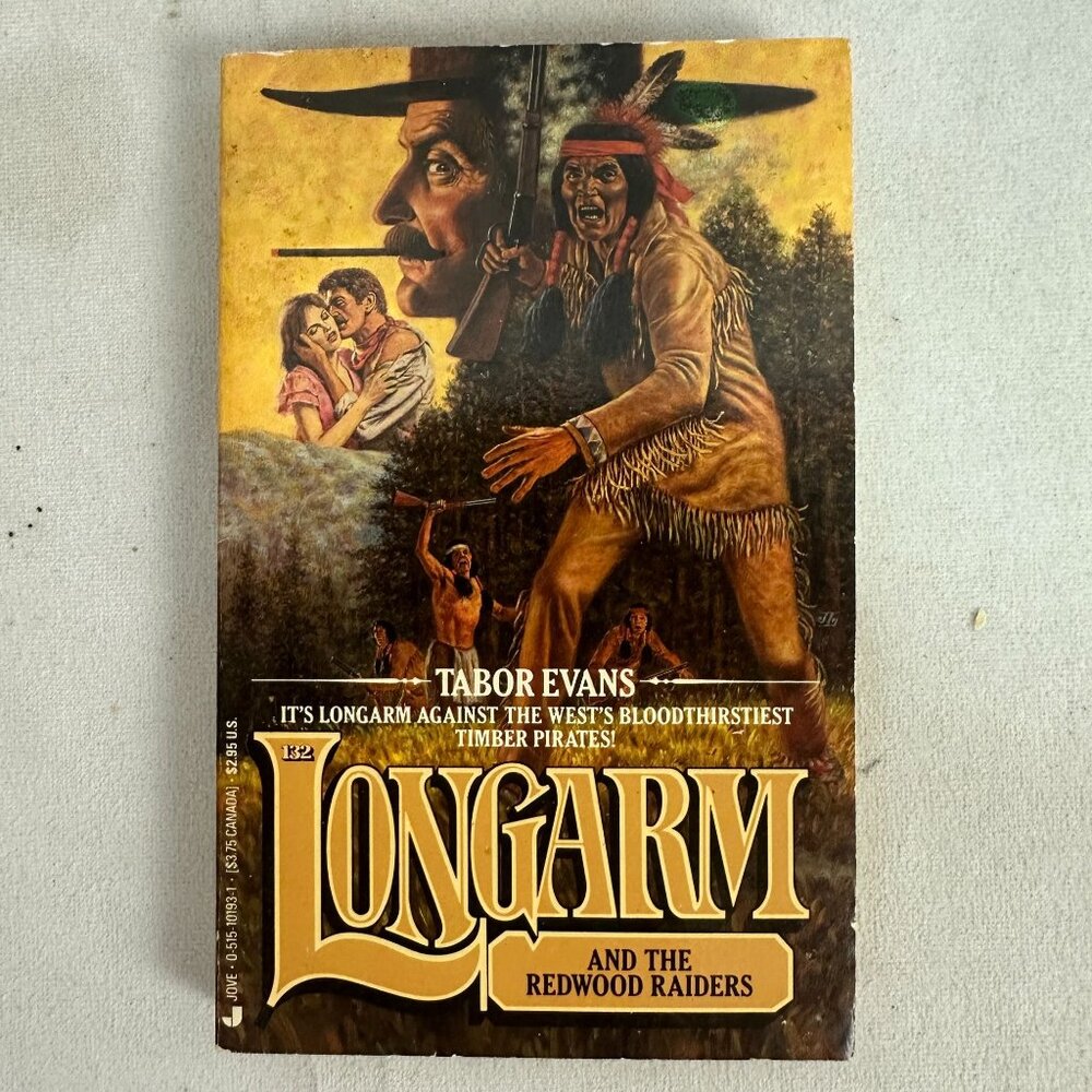 Longarm And The Redwood Raiders By Tabor Evans 1989 Paperback Western Fiction
